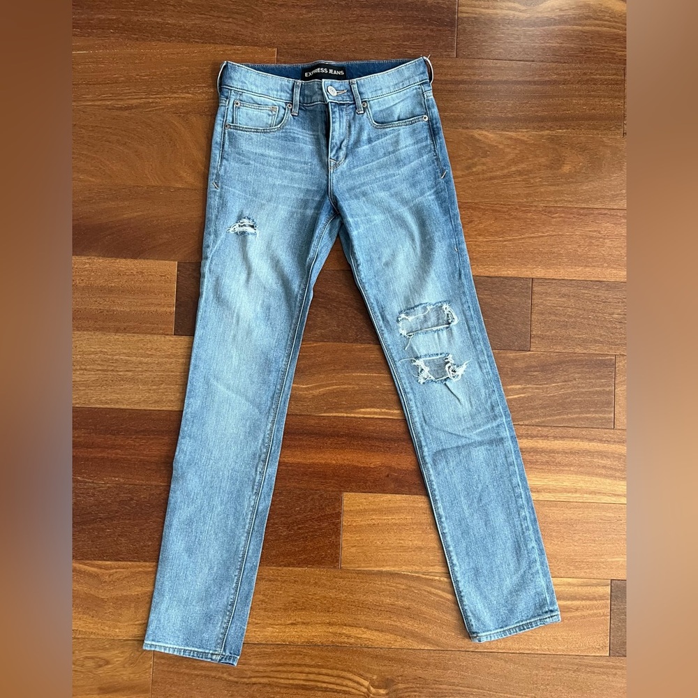 Express Skinny Midrise Denim